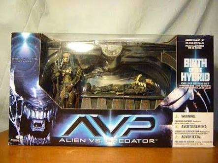 McFarlane's AVP The Birth of the Hybrid action figure boxed set