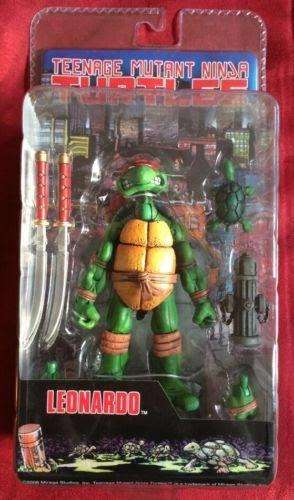 Neca 2008 TEENAGE MUTANT NINJA TURTLES ALL 4 TURTLES SERIES 1 MIP * FINAL WEEK*