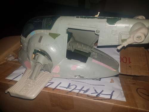 KENNER EMPIRE STRIKES BACK 1981 BOBA FETT'S SLAVE 1  (MISSING THE BACK HATCH