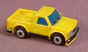 VINTAGE CHEVROLET MICRO MACHINES (Yellow Pickup Truck)