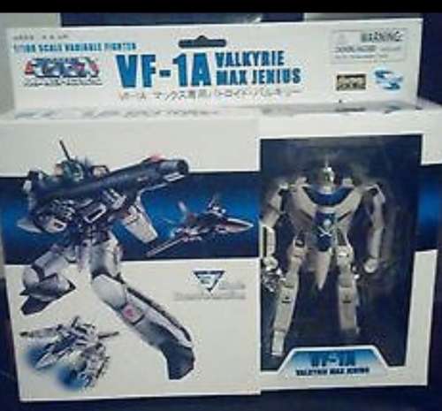 MACROSS ( ROBOTECH ) MAX JENIUS'S VF-1A VALKYRIE 1/100 3 MODES TO TRANSFORM