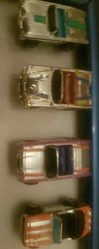 MICRO MACHINES 1989 CLASSIC CHROMERS COLLECTION COMPLETE SET OF 4