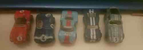 MICRO MACHINES 1989 RACERS COLLECTION COMPLETE SET OF 5