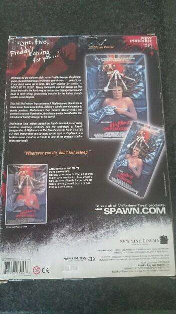 MCFARLANE 3D MOVIE POSTERS NIGHTMARE ON ELM STREET