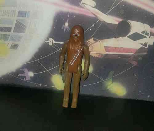 RESERVED LOT: NEW HOPE STAR WARS Land of the Jawas playset(1978) + 1977 CHEWBACCA