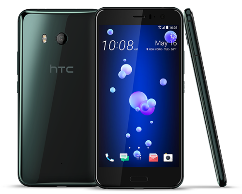 HTC U11 Dual 128GB/6GB - Unlocked Globally (w/ Global ROM) (Brilliant Black)