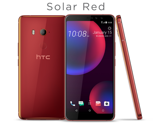 HTC U11 EYEs 64GB/4GB - Unlocked Globally (w/ Global ROM) (Solar Red)