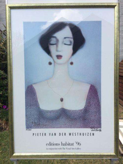 PIETER VAN DER WESTHUIZEN SIGNED LIMITED EDITION 21/500