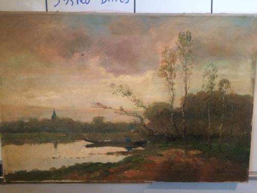 WOW! AN OPORTUNITY TO OWN A 300 YEAR OLD OIL BY DUTCH MASTER ABRAHAM RUTGERS (1632 to 1699)