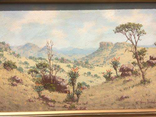 WOW!! Original Oil Henry Bredenkamp Landscape