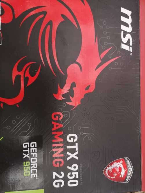 MSI - GTX950 Gaming 2G Graphics card