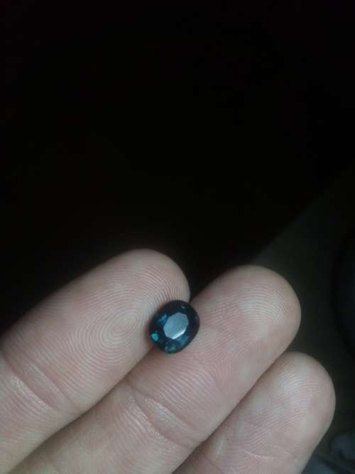 Natural 2.10 Ct Blue Sapphire Certified
