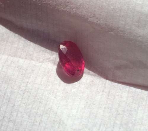 Natural 0.6 Ct Red Ruby