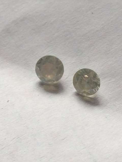 RARE Natural 0.51 Ct Diamond Pair k Colour 100% Untreated Natural VIDEO RARE Natural 0.51 Ct Diamond