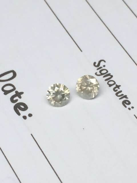 RARE Natural 0.51 Ct Diamond Pair k Colour 100% Untreated Natural VIDEO RARE Natural 0.51 Ct Diamond