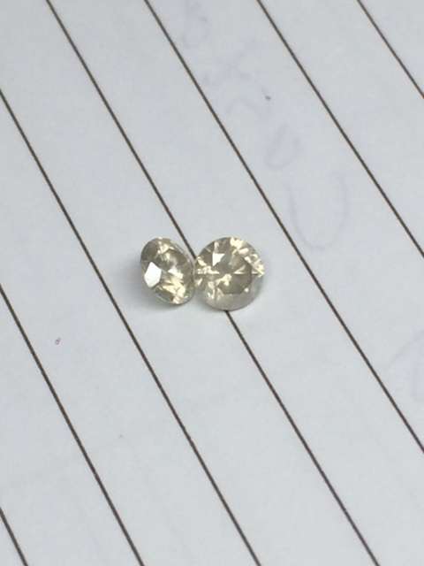 RARE Natural 0.51 Ct Diamond Pair k Colour 100% Untreated Natural VIDEO RARE Natural 0.51 Ct Diamond