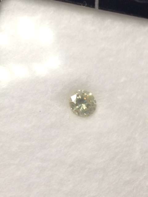 Natural 0.49 Ct Fancy Yellow  Diamond