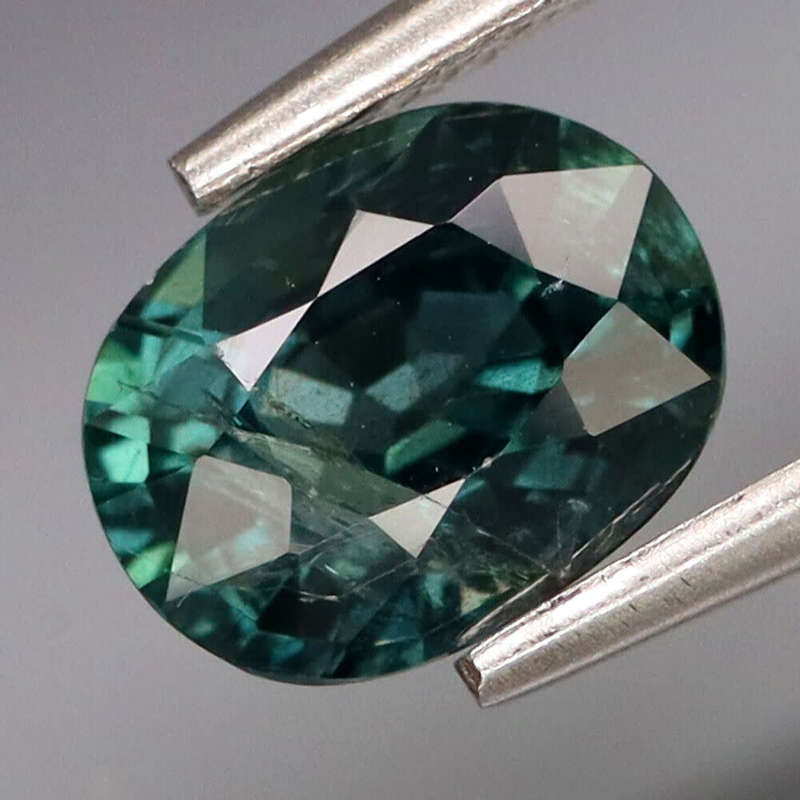 Natural 1.09 Ct Sea Blue Sapphire UNHEATED Video