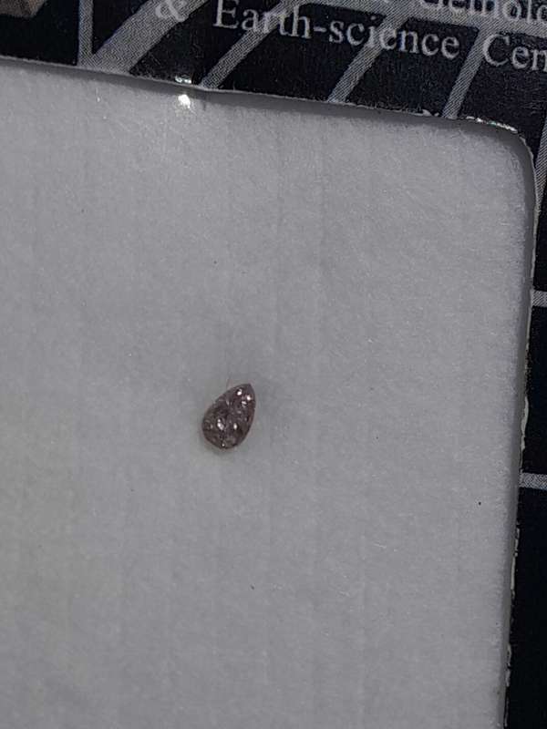 Natural 0.10 Ct Purple Pink Argyle Diamond Certified Video