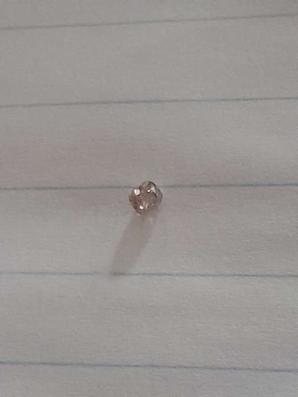 Natural 0.15 Ct Light Purple Pink Diamond