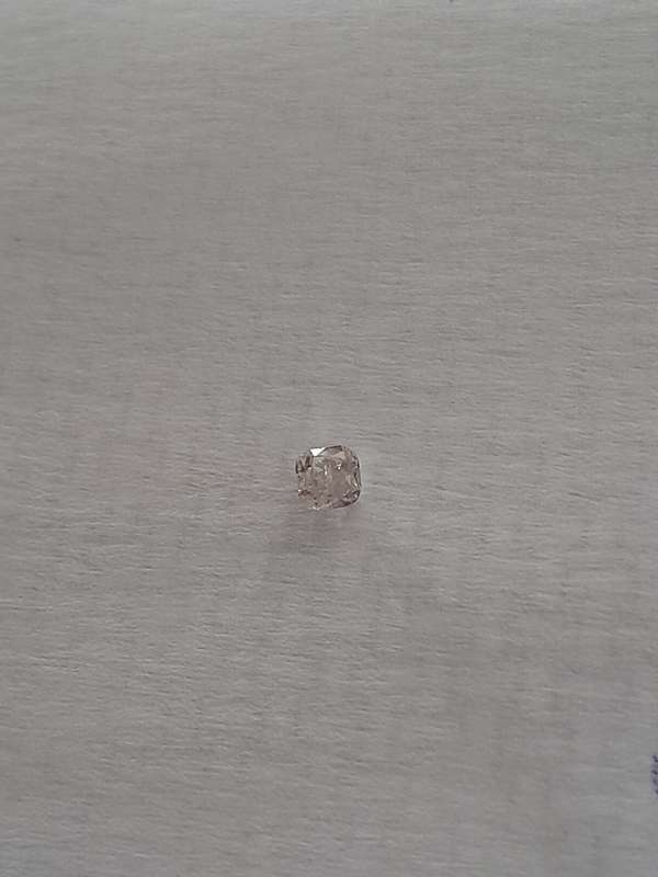 Natural 0.15 Ct Light Purple Pink Diamond