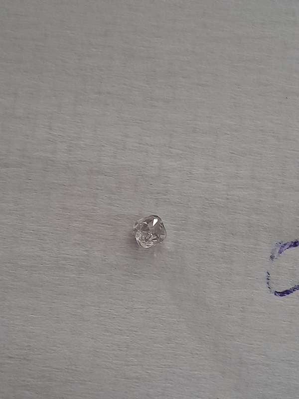 Natural 0.15 Ct Light Purple Pink Diamond