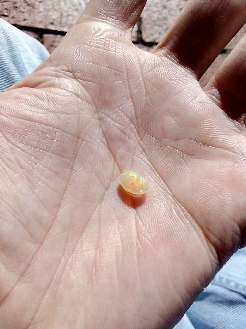 1Ct Natural Welo Ethiopian Opal