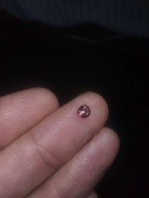 Natural 0.3 Cts Pink Purple Diamond Certified ( EGL )