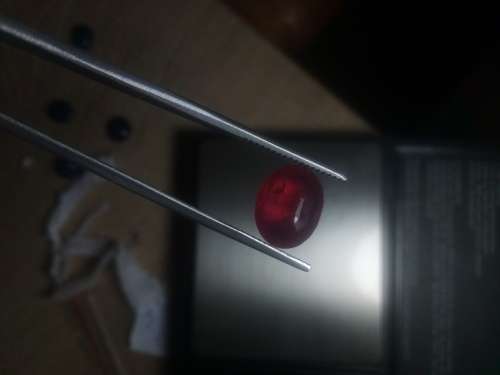 Natural 4.4 Ct Red Pink Ruby
