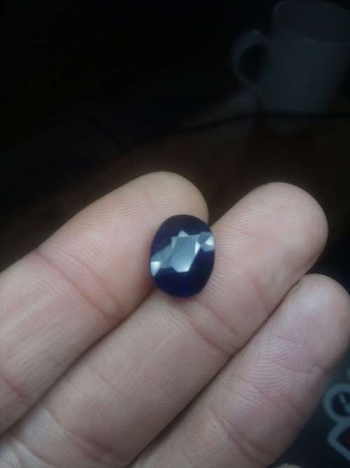 Natural 6.14 Ct Blue Sapphire