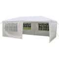 3 x 6m Gazebo Folding Tent Marquee w/ Side Walls for Functions, Weddings, Events, Picnics - White