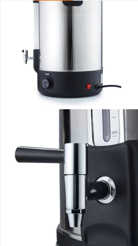 26L Stainless Steel Electric Water Boiler Urn - Heat and Warm (26 Liters) [Second-hand]