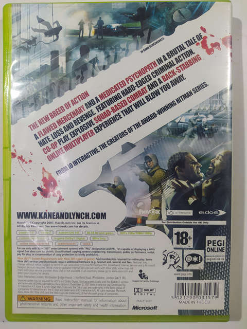 Kane and Lynch: Dead Men (Xbox 360)