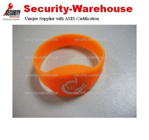 RFID 125KHz Tags Silicone Wrist Band Custom Print Logo