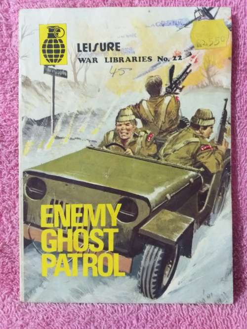 LEISURE WAR LIBRARY ENEMY GHOST PATROL  NO 22