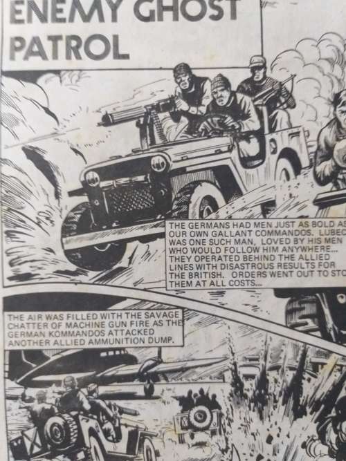 LEISURE WAR LIBRARY ENEMY GHOST PATROL  NO 22
