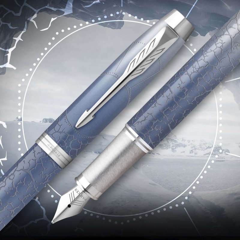 PARKER IM SE Polar  Fountain Pen + Parker  Jotter Combo -