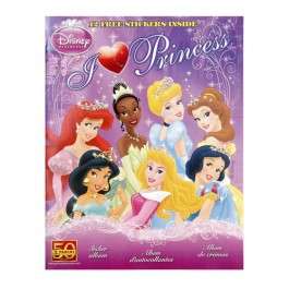 i love Princess stickers PANINI