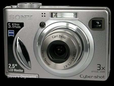 SONY Cyber-Shot Digital Camera 5.1 megapixels model DSC-W5
