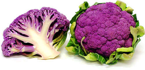 EXOTIC HEIRLOOM VEGETABLE - CAULIFLOWER "VIOLETTA" GRAFFITI - 10 SEEDS