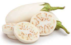 WHITE EGGPLANT - 20 SEEDS