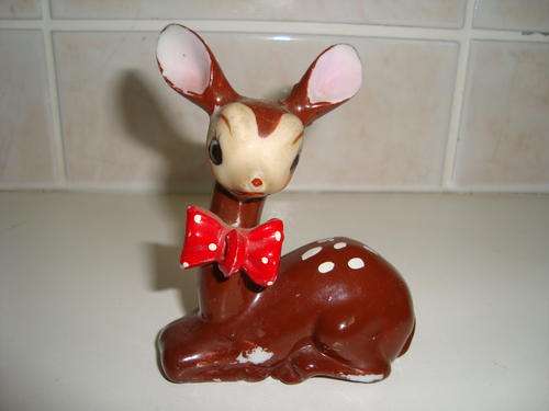 vintage LA MODE fine China BAMBI - very cute !!!