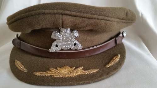 S.A.P.H.I. Pretoria officer's cap pre 1959 with geniune insigma - very hard to find !!