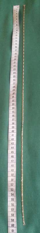 9ct yellow gold marked 375 neck chain