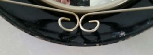 Vintage ART DECO CONVEX mirror