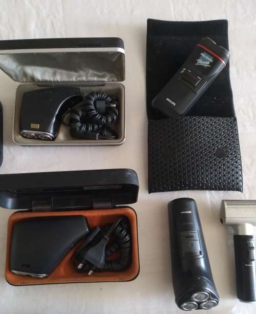 Philishave/Braun/Remington/Payer-lux/National electric shavers