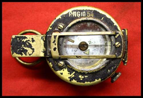 Original Rhodesian Nyasaland Government  Prismatic Compass by F Barker & Son