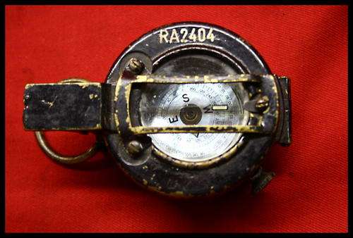Original Rhodesian Army Prismatic Compass by Stanley London