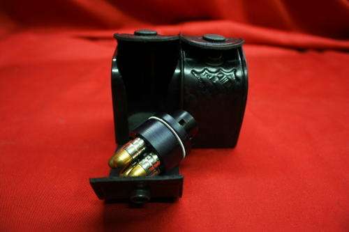 5 SHOT Double Revolver Speed Loader with pouch