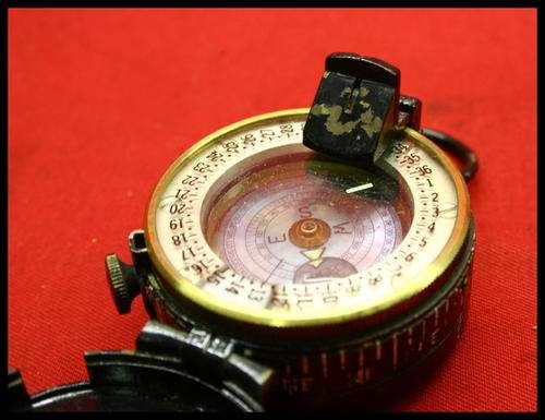 Original Sestrel Rhodesian Army Prismatic Compass by Henry Browne & Son LTD